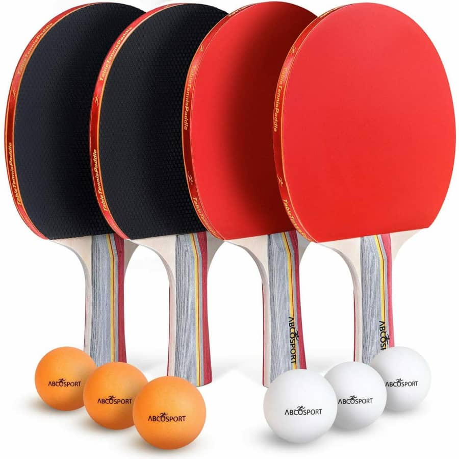 Abco Tech Ping Pong Paddle Set for $20 Abco Tech Ping Pong Paddle Set for $20