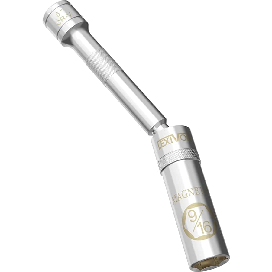 Lexivon 9/16" Swivel Magnetic Spark Plug Socket for $15 Lexivon 9/16" Swivel Magnetic Spark Plug Socket for $15