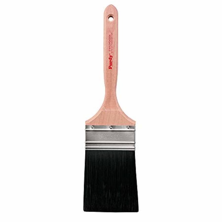Purdy 144316130 Nylox Black Series Nylo-Peacock Flat Trim Paint Brush, 3 inch for $24 Purdy 144316130 Nylox Black Series Nylo-Peacock Flat Trim Paint Brush, 3 inch for $24