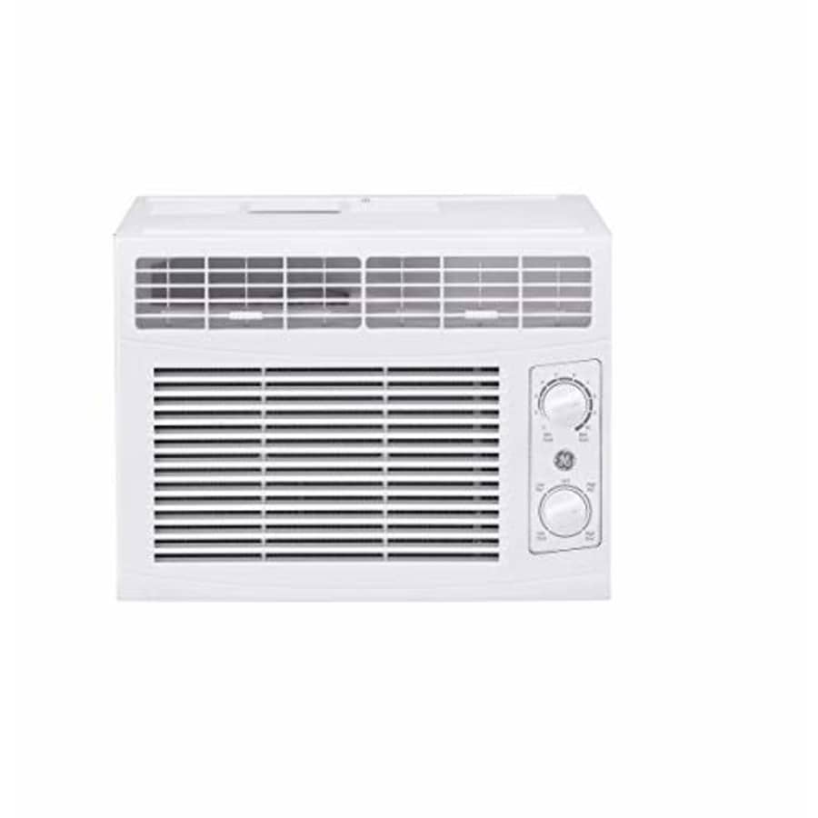 GE 5,000 BTU Mechanical Window Air Conditioner, Cools up to 150 sq. Ft, Easy Install Kit Included, for $127 GE 5,000 BTU Mechanical Window Air Conditioner, Cools up to 150 sq. Ft, Easy Install Kit Included, for $127