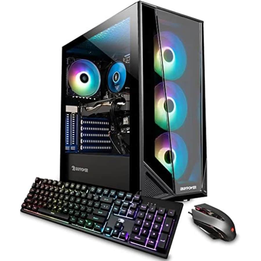 iBuyPower Pro Gaming 11th-Gen. i5 Desktop w/ NVIDIA GeForce RTX 2060 for $1,399
