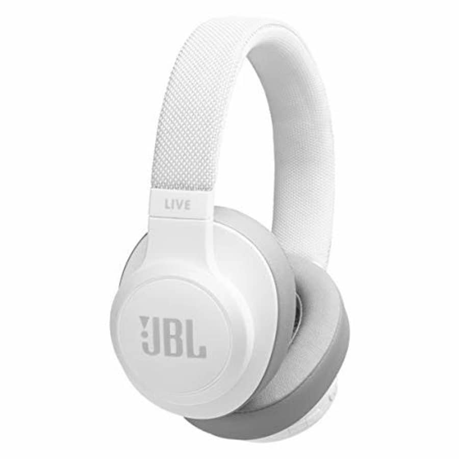 JBL LIVE 500BT - Around-Ear Wireless Headphone - White for $70
