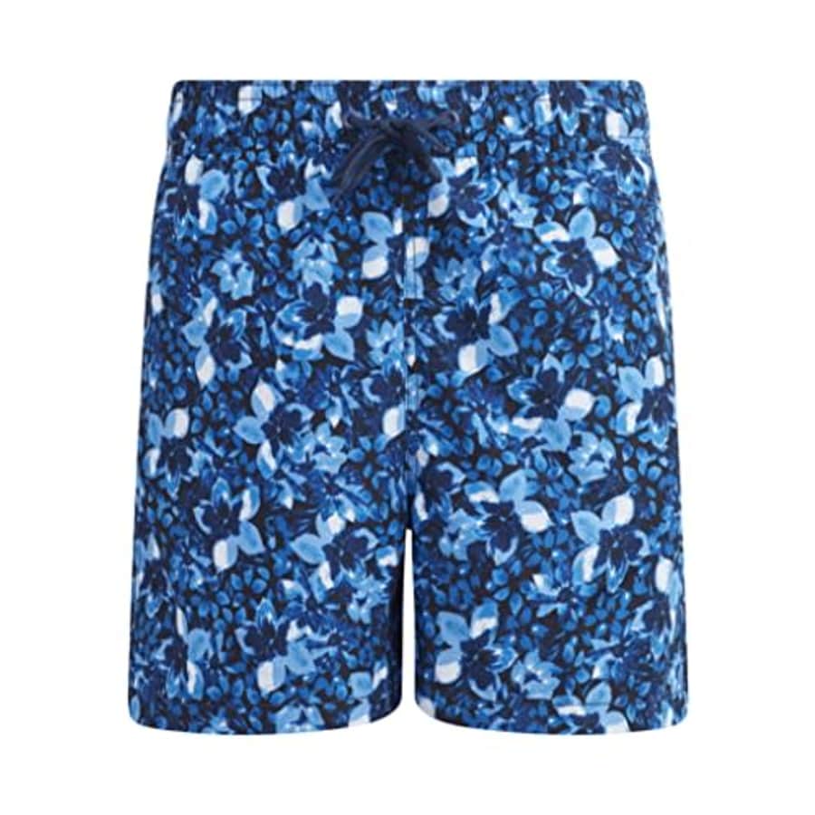 Kanu Surf Men's Standard Monaco Swim Trunks (Regular & Extended Sizes), Plumeria Blue, Small for $20