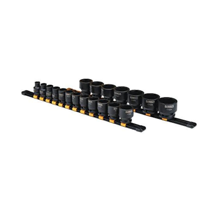 DEWALT Impact Socket Set, 19-Piece, 1/2" Drive SAE (DWMT19240) for $143 DEWALT Impact Socket Set, 19-Piece, 1/2" Drive SAE (DWMT19240) for $143