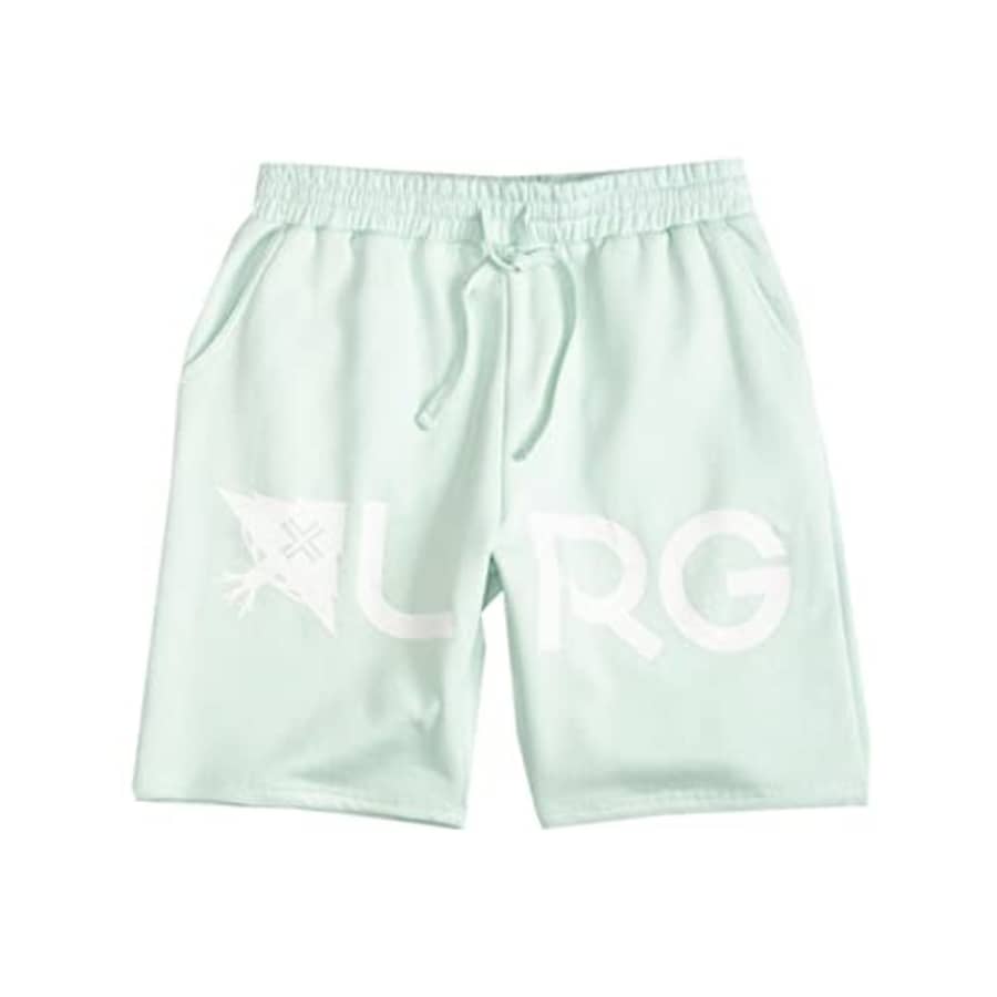 LRG mens Lrg Lifted Research Group Men's Fleece Sweat Casual Shorts, Light Blue, Large US for $33
