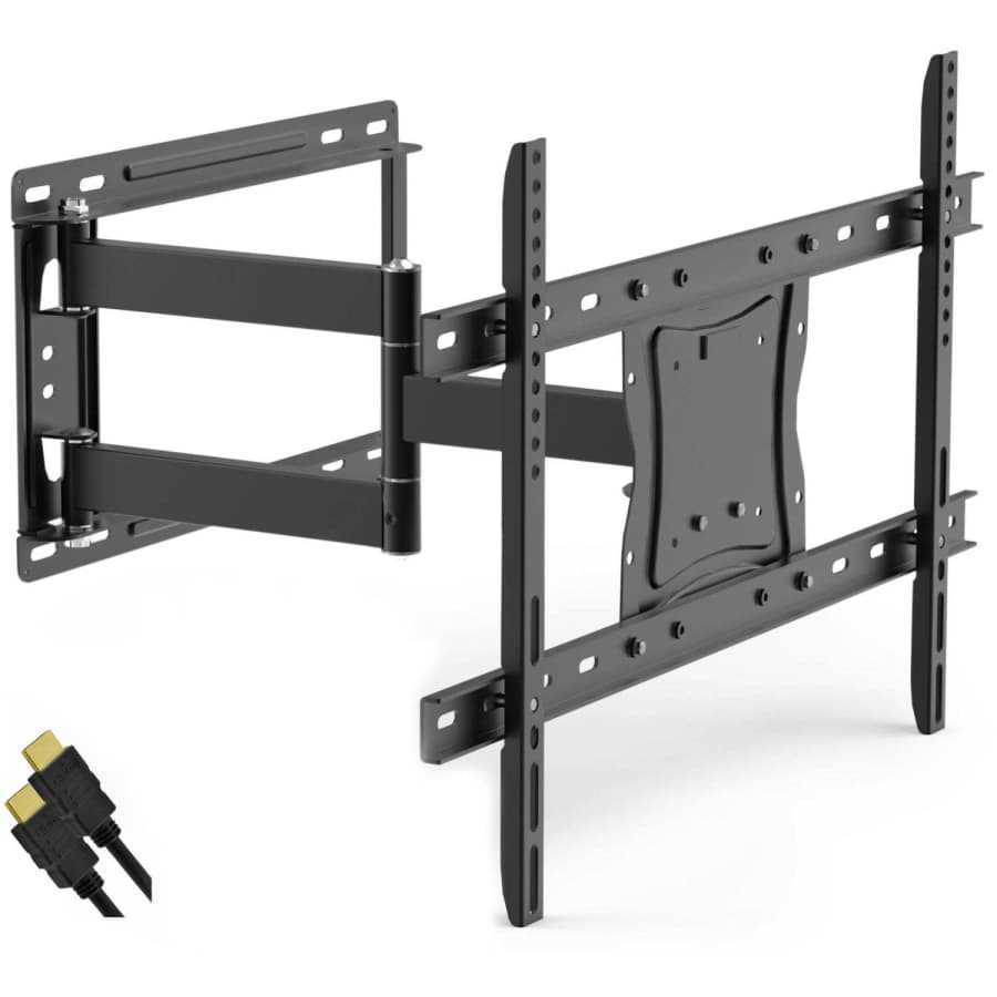 Onn Full-Motion Wall Mount for 19" to 84" TVs for $30 Onn Full-Motion Wall Mount for 19" to 84" TVs for $30