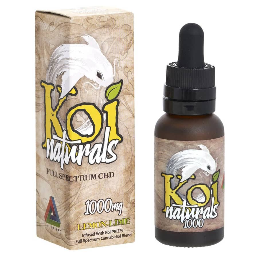 Koi Naturals CBD Oil Lemon-Lime 1-oz. Bottle for $53 Koi Naturals CBD Oil Lemon-Lime 1-oz. Bottle for $53