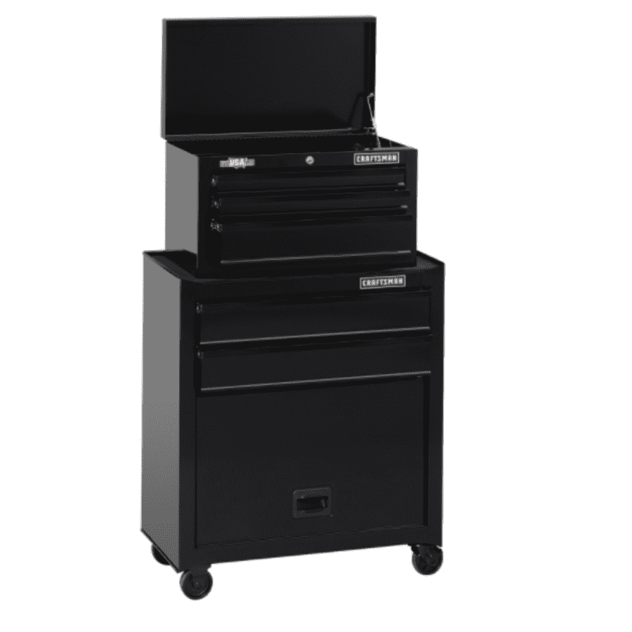 Craftsman 1000 Series 26.5" 5-Drawer Metal Ball-Bearing Tool Center for $100 for members Craftsman 1000 Series 26.5" 5-Drawer Metal Ball-Bearing Tool Center for $100 for members