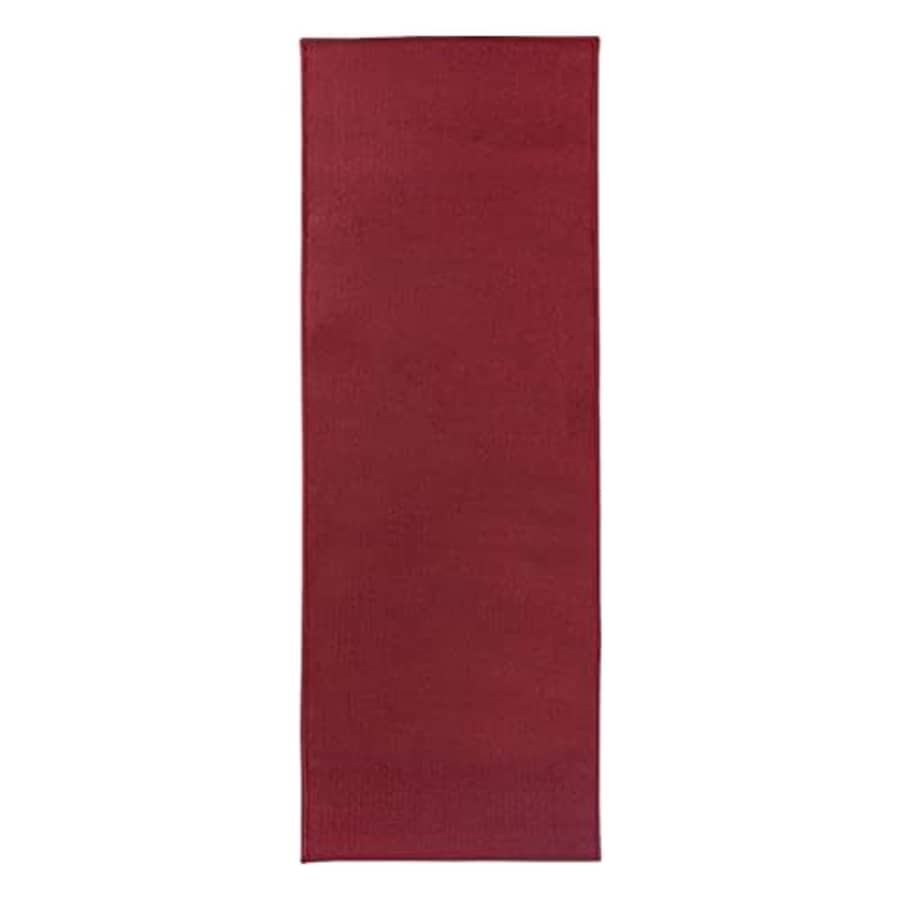 Ritz Accent Rug, 20-Inch by 60-Inch, Red for $23