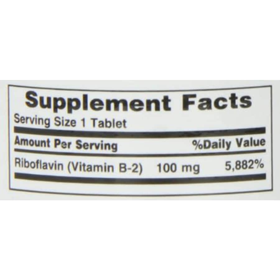 Nature's Bounty Vitamin B2 as Riboflavin Supplement, Aids Metabolism, 100mg, 100 Count, Pack of 3 for $8 Nature's Bounty Vitamin B2 as Riboflavin Supplement, Aids Metabolism, 100mg, 100 Count, Pack of 3 for $8