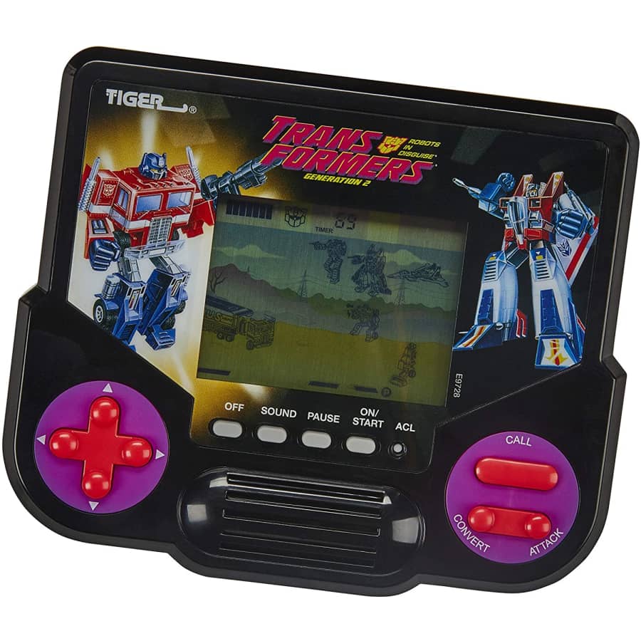 Tiger Electronics Transformers Robots Handheld Game for $18 Tiger Electronics Transformers Robots Handheld Game for $18