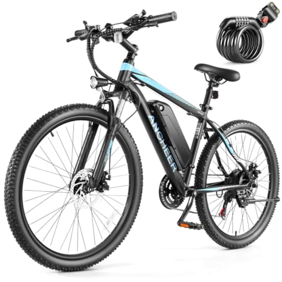 ANCHEER 500W Electric Bike for Adults 27.5'' Electric Mountain Bike/Ebike for Adults, 3 Hours Fast for $510 ANCHEER 500W Electric Bike for Adults 27.5'' Electric Mountain Bike/Ebike for Adults, 3 Hours Fast for $510