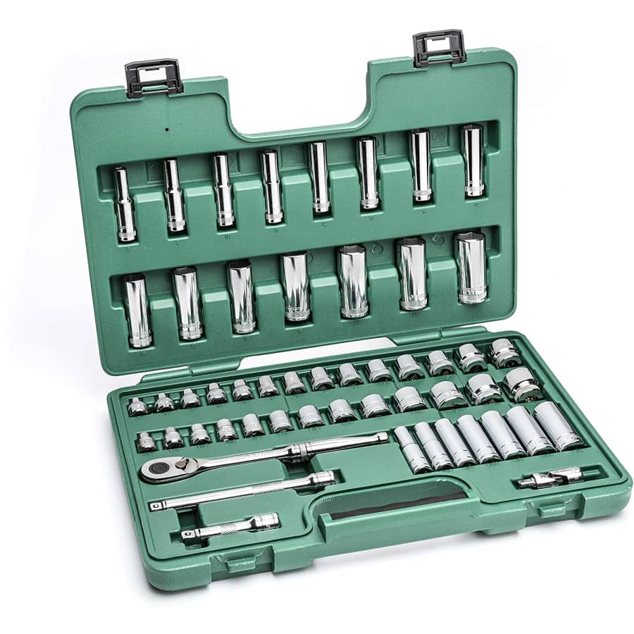 SATA 3/8" Drive 53-Piece SAE and Metric Socket Set for $231 SATA 3/8" Drive 53-Piece SAE and Metric Socket Set for $231