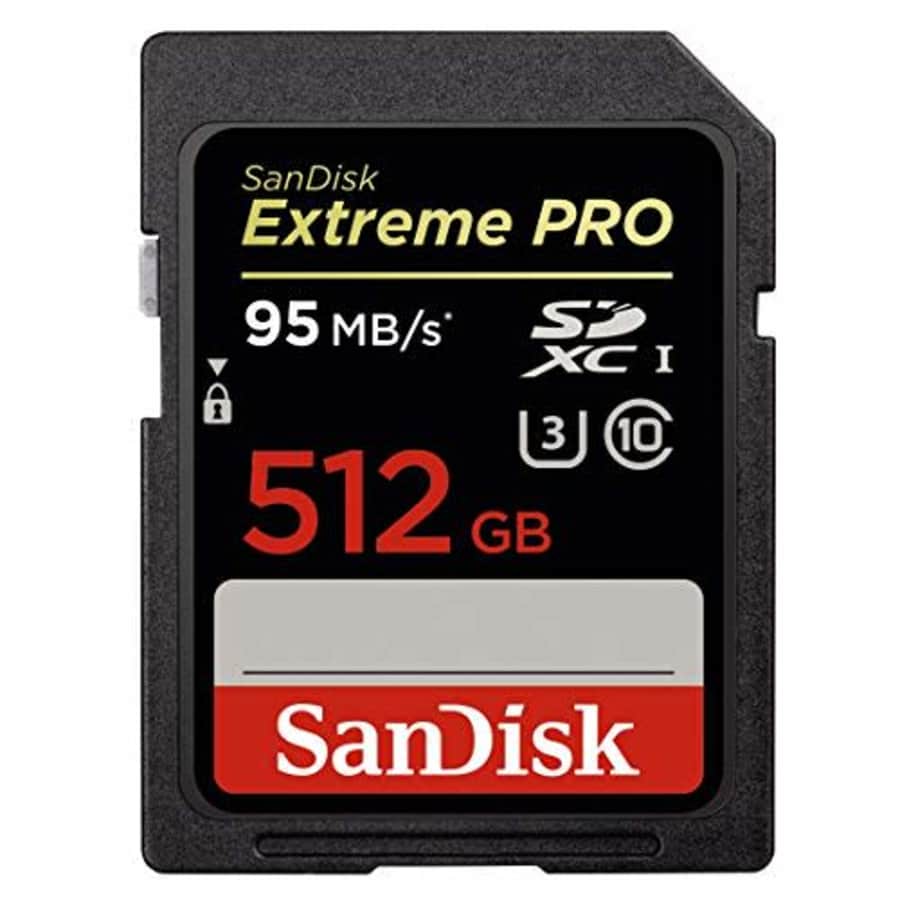 SanDisk 512GB Extreme PRO SDXC UHS-I Card (SDSDXPA-512G-G46) for $145