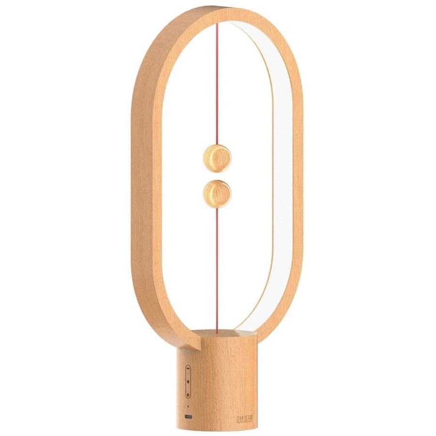 Xhope Heng Wood Balance Lamp for $50
