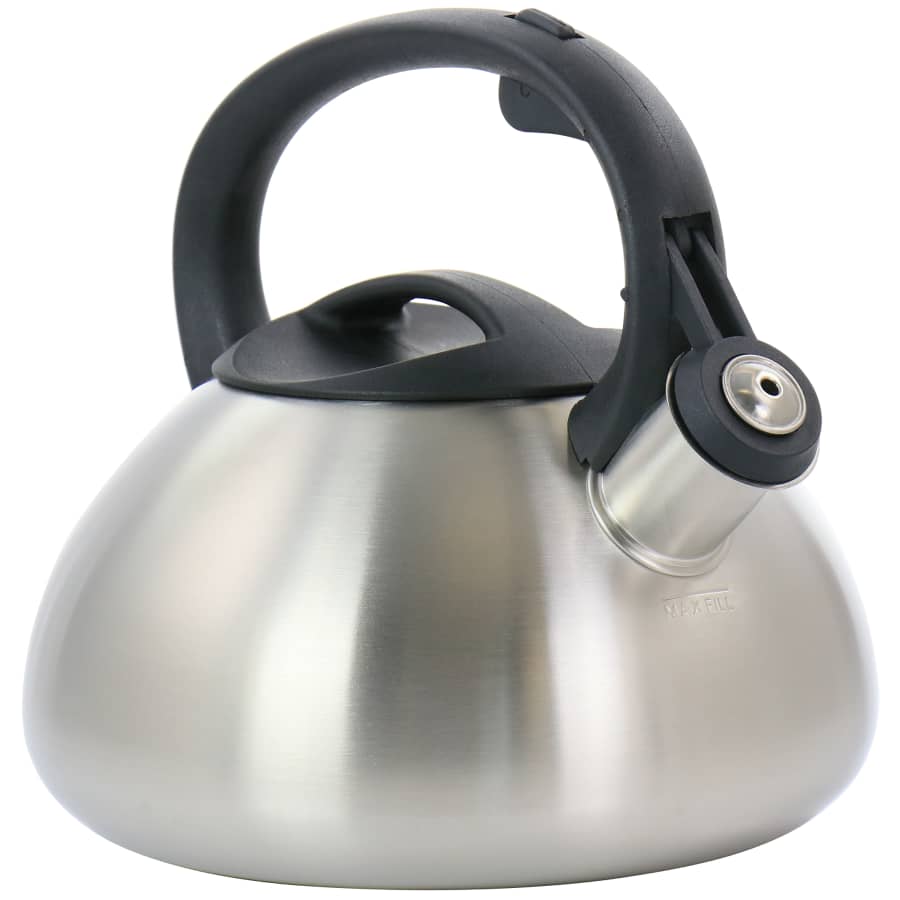 Mr. Coffee Harpwell 1.8-Quart Stainless Steel Whistling Tea Kettle for $18