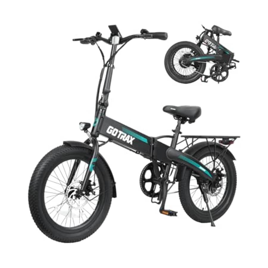 Gotrax R1 20" Folding Electric Bike with 40 Miles Range by 48V Battery, 20Mph Power by 350W, Weighs for $612