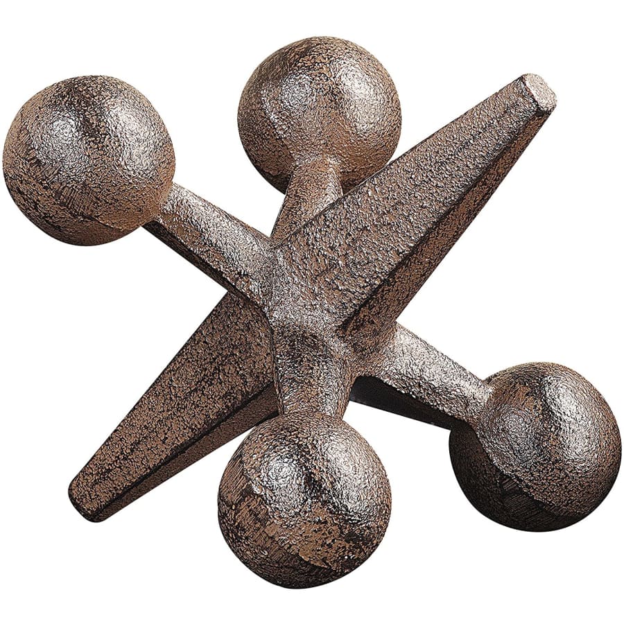 Creative Co-Op Retro Decorative Cast Iron Jack for $18