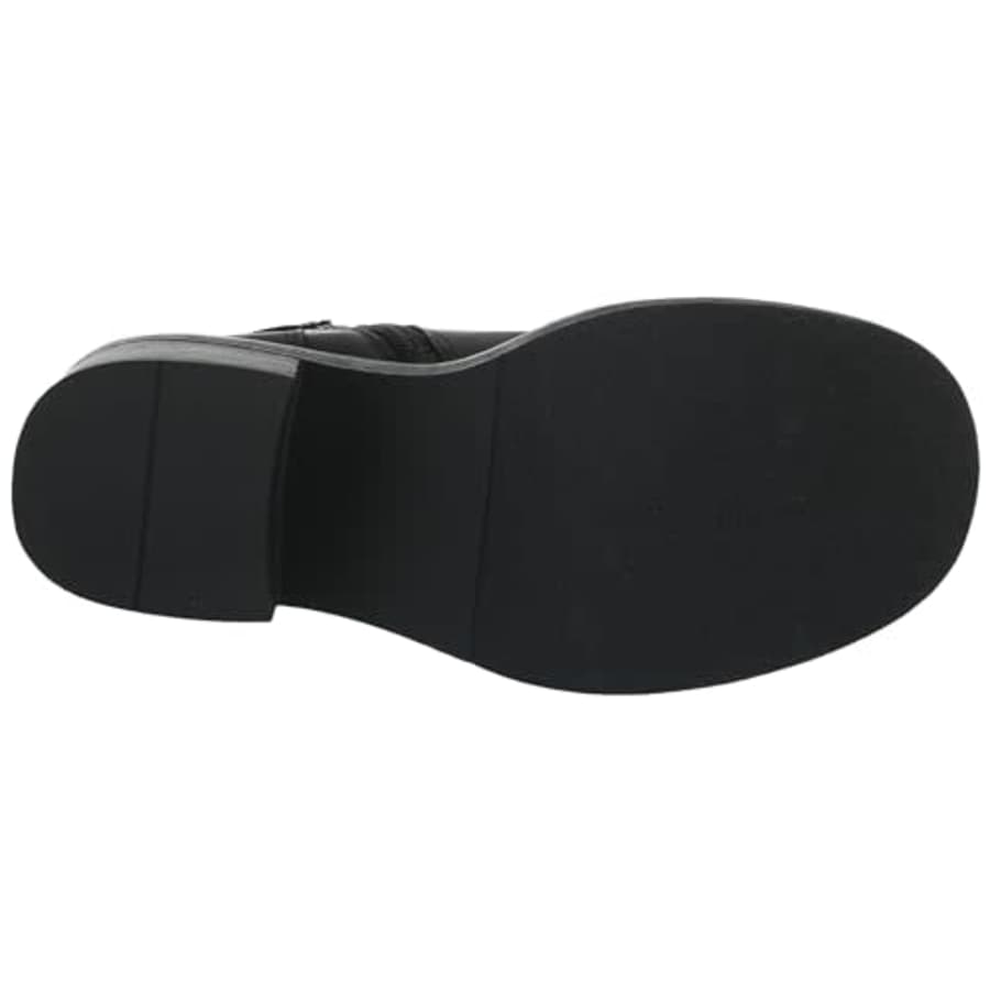 Steve Madden Women's Lutz Ankle Boot, Black Leather, 8 for $79 Steve Madden Women's Lutz Ankle Boot, Black Leather, 8 for $79