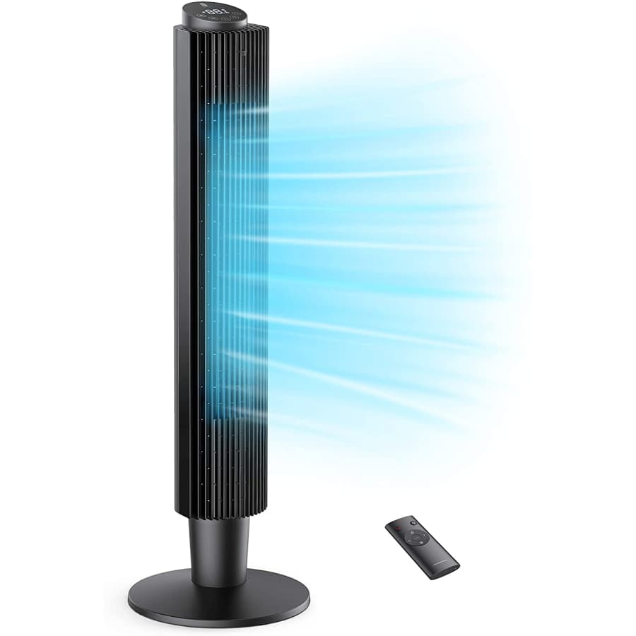 TaoTronics Adjustable Oscillating Tower Fan for $38 TaoTronics Adjustable Oscillating Tower Fan for $38