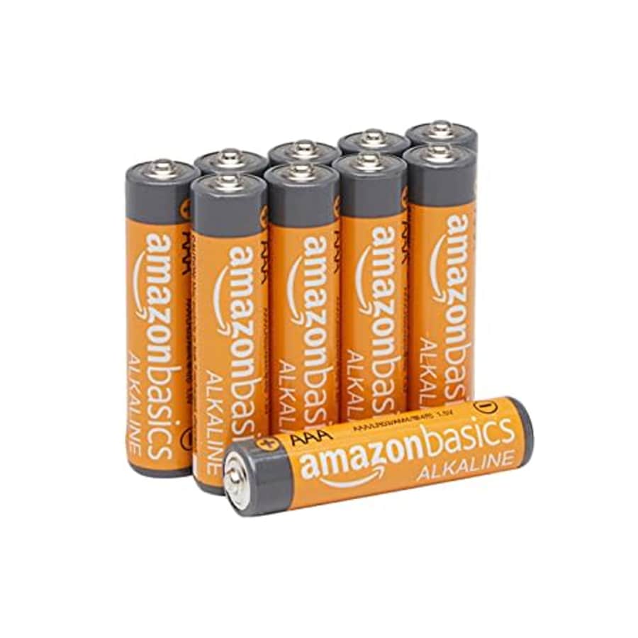 Amazon Basics 10 Pack AAA High-Performance Alkaline Batteries, 10-Year Shelf Life for $9 Amazon Basics 10 Pack AAA High-Performance Alkaline Batteries, 10-Year Shelf Life for $9