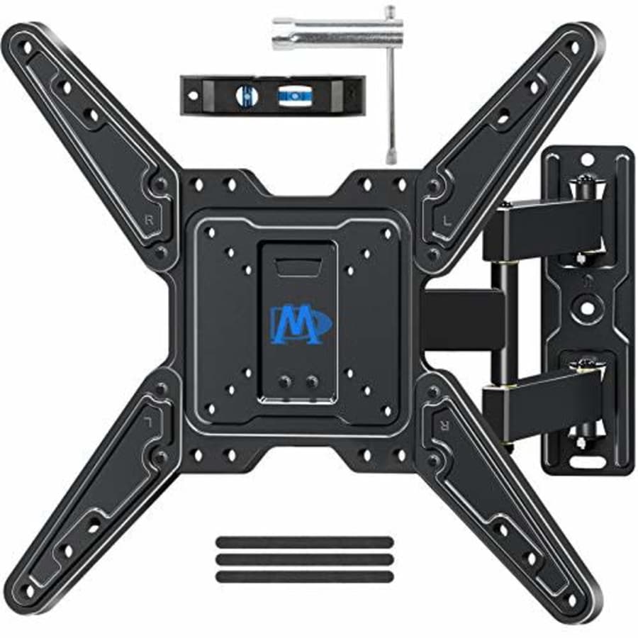 Mounting Dream Full Motion TV Wall Mount for Most 26-55 Inch TVs, Wall Mount for TV with Swivel for $33 Mounting Dream Full Motion TV Wall Mount for Most 26-55 Inch TVs, Wall Mount for TV with Swivel for $33