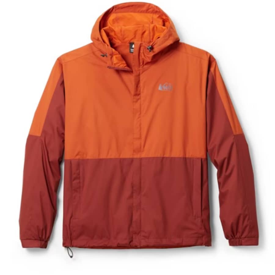 REI Co-op Men's Trailmade Rain Jacket for $35