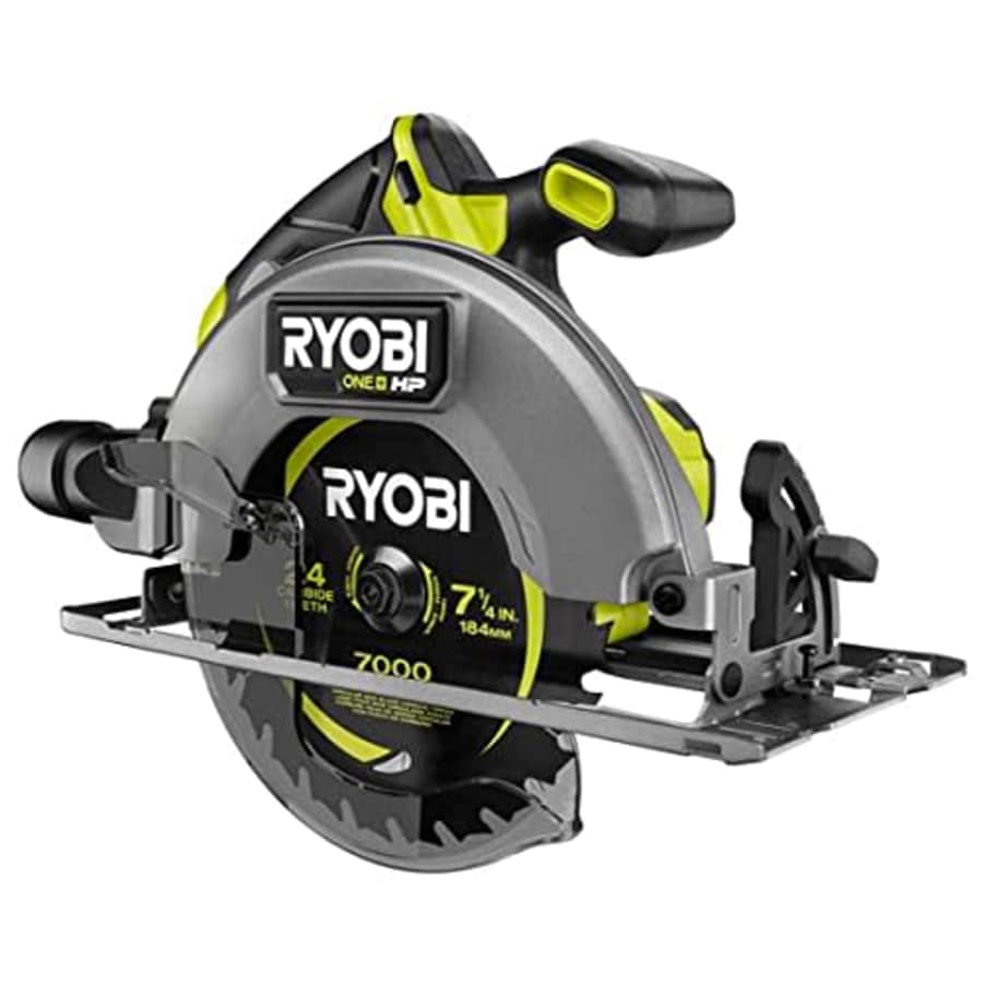 RYOBI ONE+ HP 18V Brushless Cordless 7-1/4 in. Circular Saw (Tool Only) PBLCS300B (Renewed) for $120