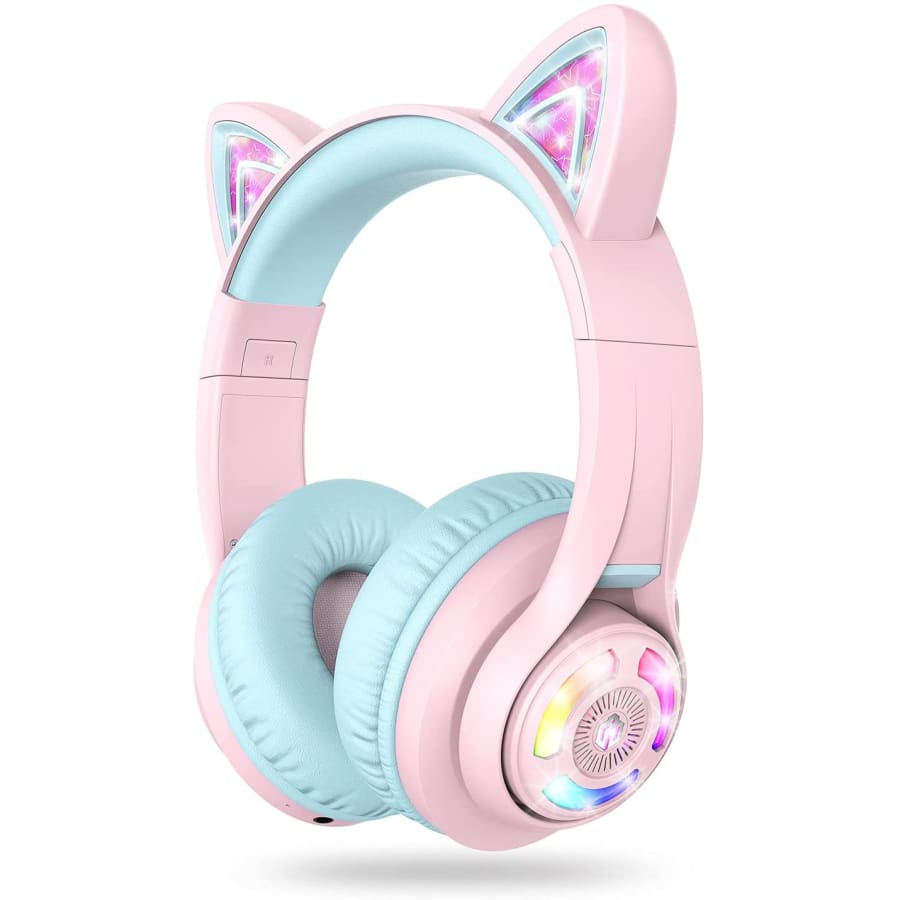 iClever Kids' Cat Ear Wireless Bluetooth Headphones for $30 iClever Kids' Cat Ear Wireless Bluetooth Headphones for $30
