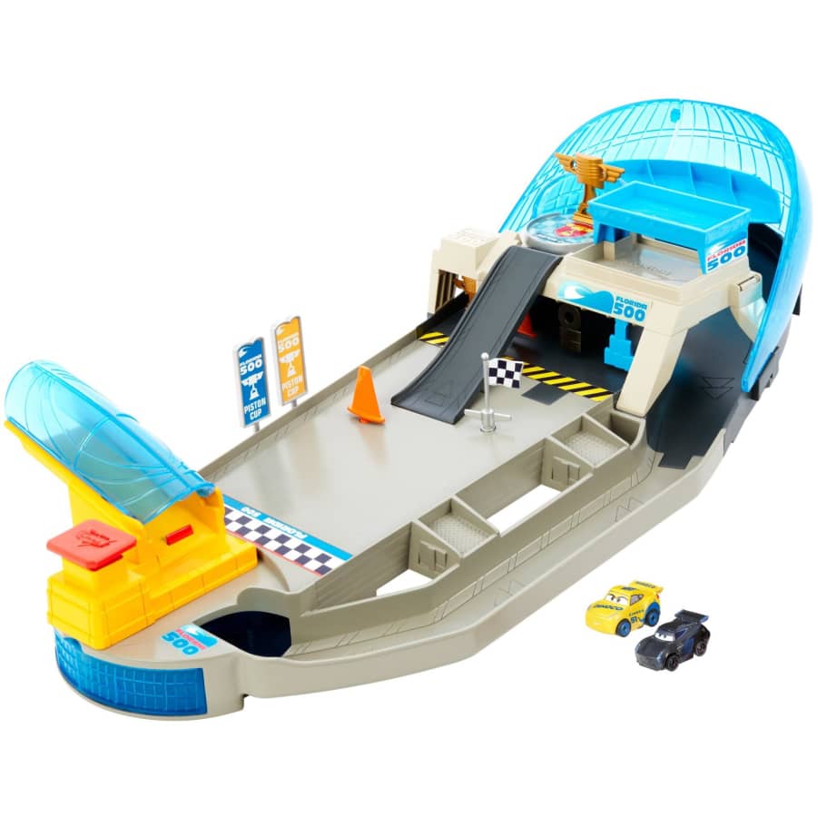 Disney Cars Mini Racers Rollin' Raceway Playset for $11