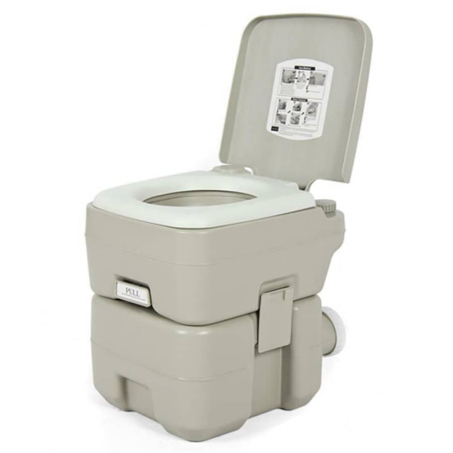 20-Liter Portable Camping Toilet for $56 20-Liter Portable Camping Toilet for $56