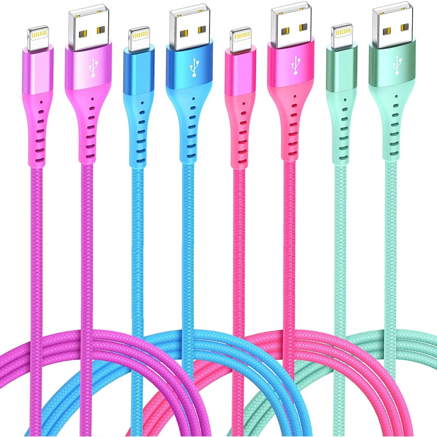 Xnewcable MFi-Certified Lightning Cable 4-Pack for $8