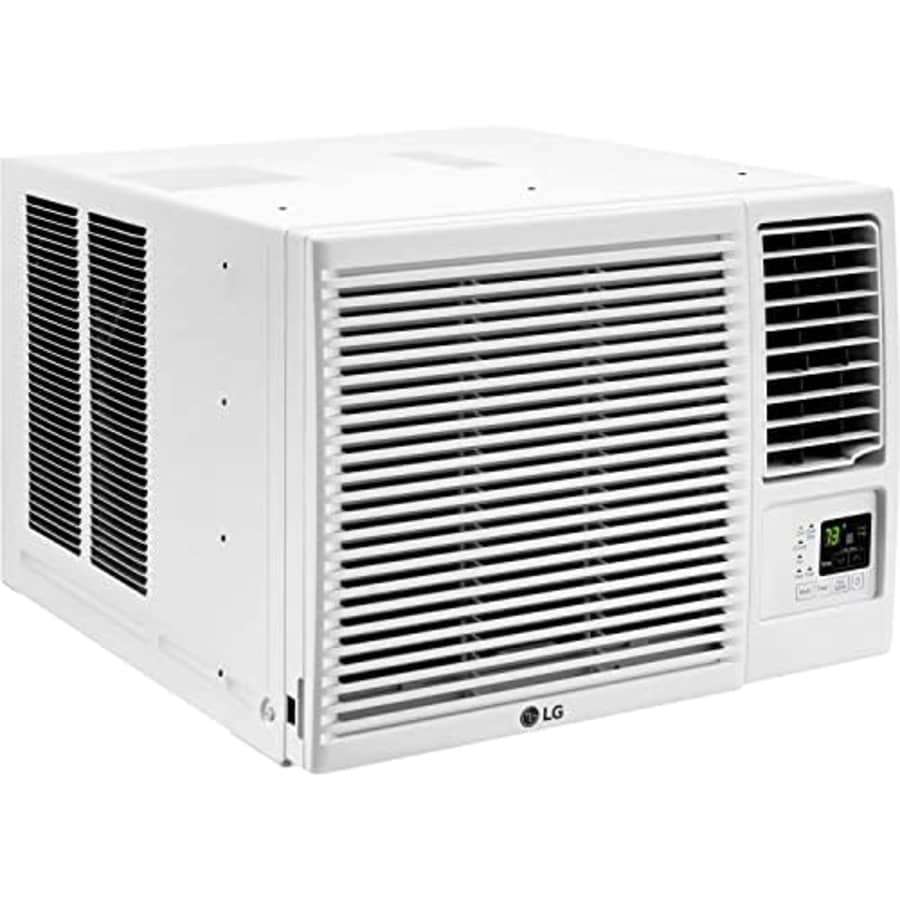 LG 7,600 BTU Window Air Conditioner with Heat, 115V, Cools 330 Sq.Ft. for Bedroom, Living Room, for $490