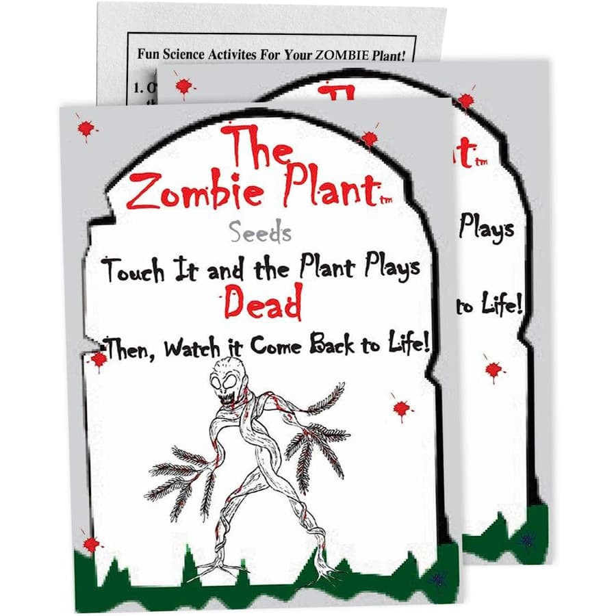 Zombie Plant Seed Packets 2-Count for $6.80 via Sub & Save