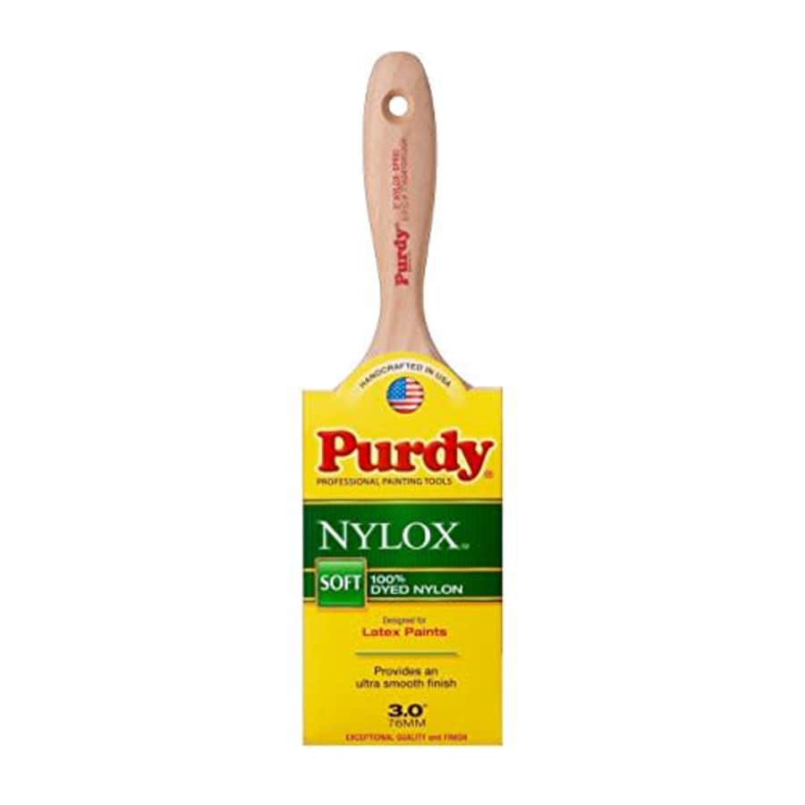 Purdy 144380230 Nylox Series Sprig Flat Trim Paint Brush, 3 inch for $23 Purdy 144380230 Nylox Series Sprig Flat Trim Paint Brush, 3 inch for $23