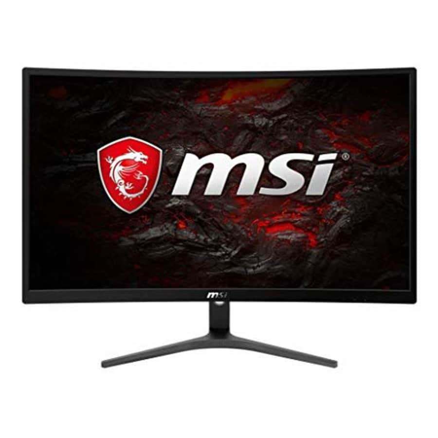 MSI Full HD FreeSync Gaming Monitor 24" Curved Non-Glare 1ms LED Wide Screen 1920 X 1080 75Hz for $159