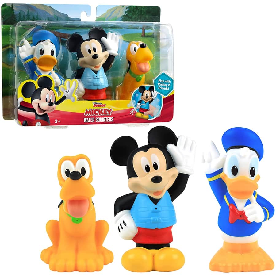 Disney Junior Mickey Mouse Bath Toy Set for $15