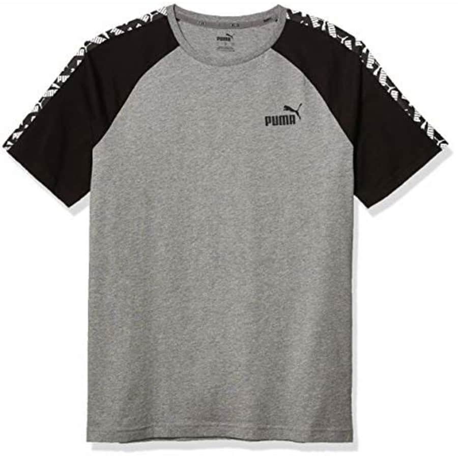 PUMA Men's T-Shirt, Medium Gray Heather, X-Large for $24 PUMA Men's T-Shirt, Medium Gray Heather, X-Large for $24