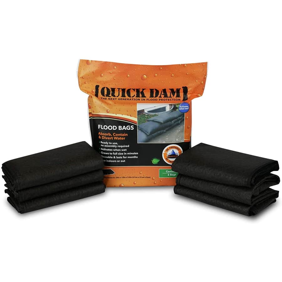 Quick Dam Flood Bag 6-Pack for $39