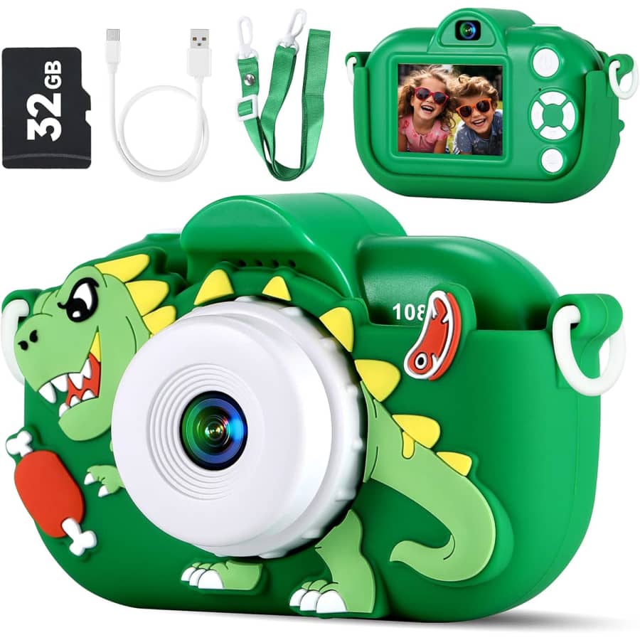 Kids' Digital Camera with 48MP Dual Lens for $11