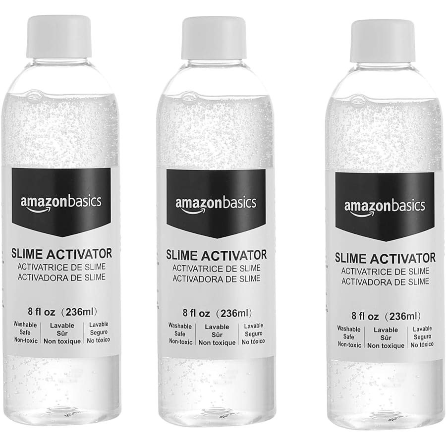 AmazonBasics 8-oz. Slime Activator 3-Pack for $11 AmazonBasics 8-oz. Slime Activator 3-Pack for $11