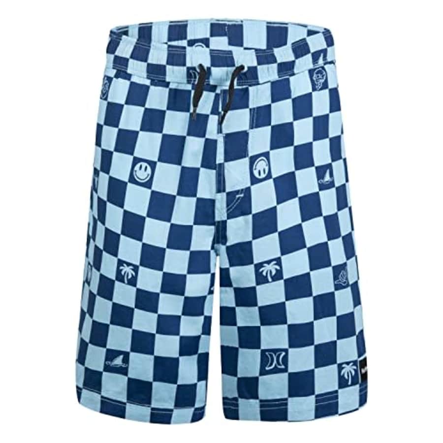 Hurley boys Pull on Shorts, Midnight Navy, Small US for $23