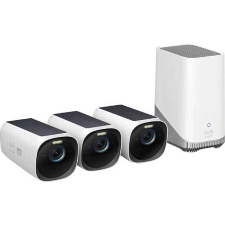 eufyCam 3 3-Camera Indoor/Outdoor Wireless 4K Security System: $400 for Total members eufyCam 3 3-Camera Indoor/Outdoor Wireless 4K Security System: $400 for Total members