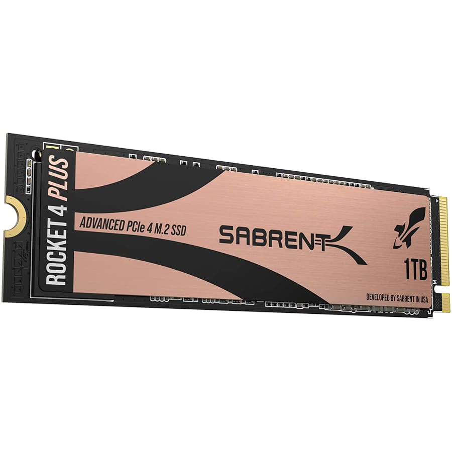 Sabrent 1TB Rocket 4 Plus NVMe 4.0 Gen4 PCIe M.2 Internal SSD for $120 Sabrent 1TB Rocket 4 Plus NVMe 4.0 Gen4 PCIe M.2 Internal SSD for $120