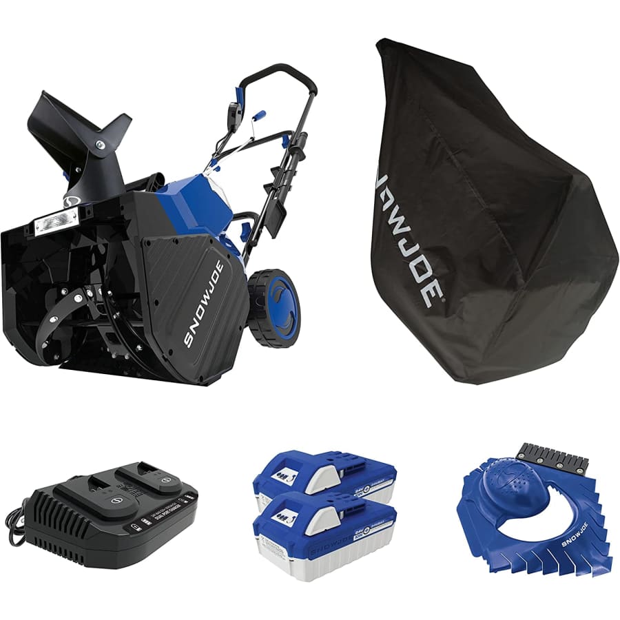 Sun Joe Snow Joe 24-Volt iON+ Snow Blower Bundle for $330