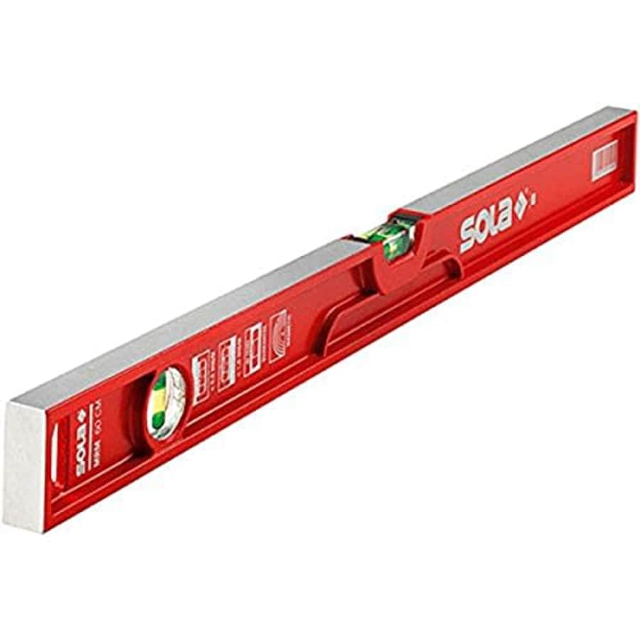 Sola 1332701"MR 50" Die-Cast Spirit Level, Red/Grey, 50 cm for $72 Sola 1332701"MR 50" Die-Cast Spirit Level, Red/Grey, 50 cm for $72