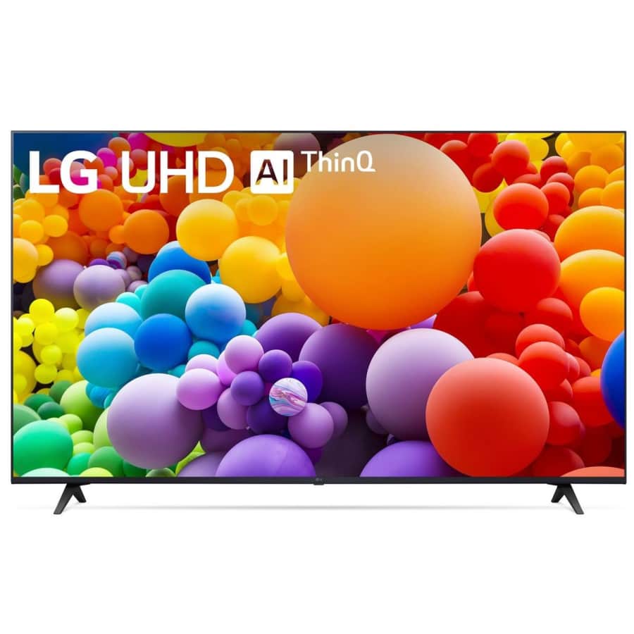 LG 55UT7570PUB 55" 4K LED Smart TV: $297