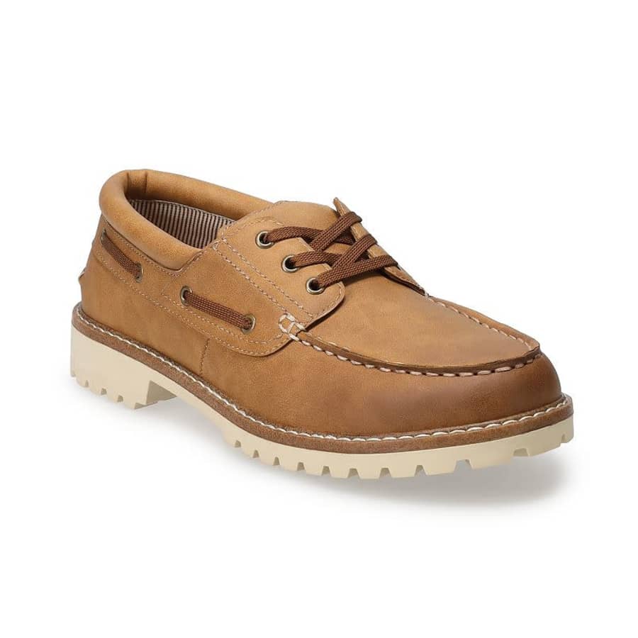 Sonoma Men's Roycee Boat Shoes for $12