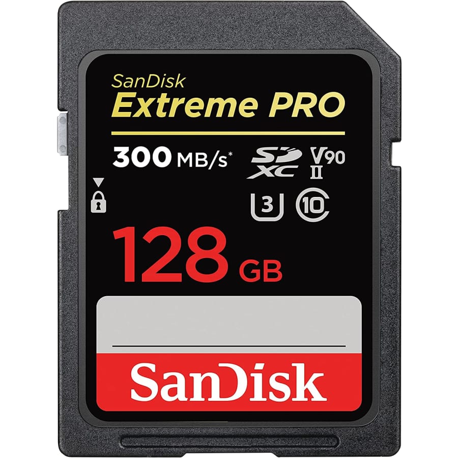 SanDisk Extreme PRO 128GB UHS-II SDXC Memory Card: $100 w/ Prime SanDisk Extreme PRO 128GB UHS-II SDXC Memory Card: $100 w/ Prime
