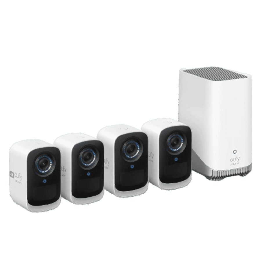 EufyCam S300 4-Cam Kit + 1 TB Hard Drive for $550 EufyCam S300 4-Cam Kit + 1 TB Hard Drive for $550